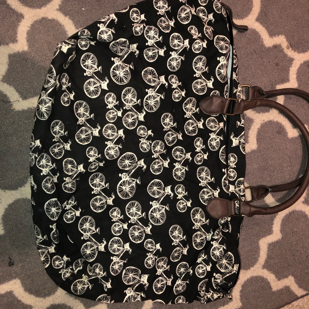 large bicycle tote bag